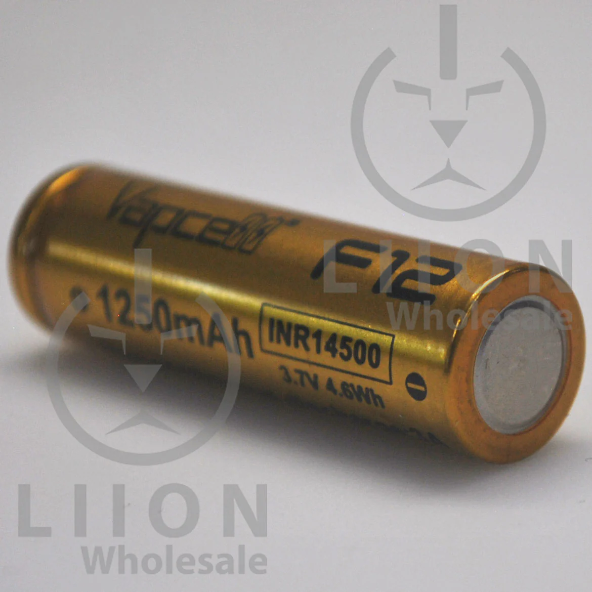 Vapcell F12 14500 3A Flat Top 1250mAh Battery - Genuine - Image 4